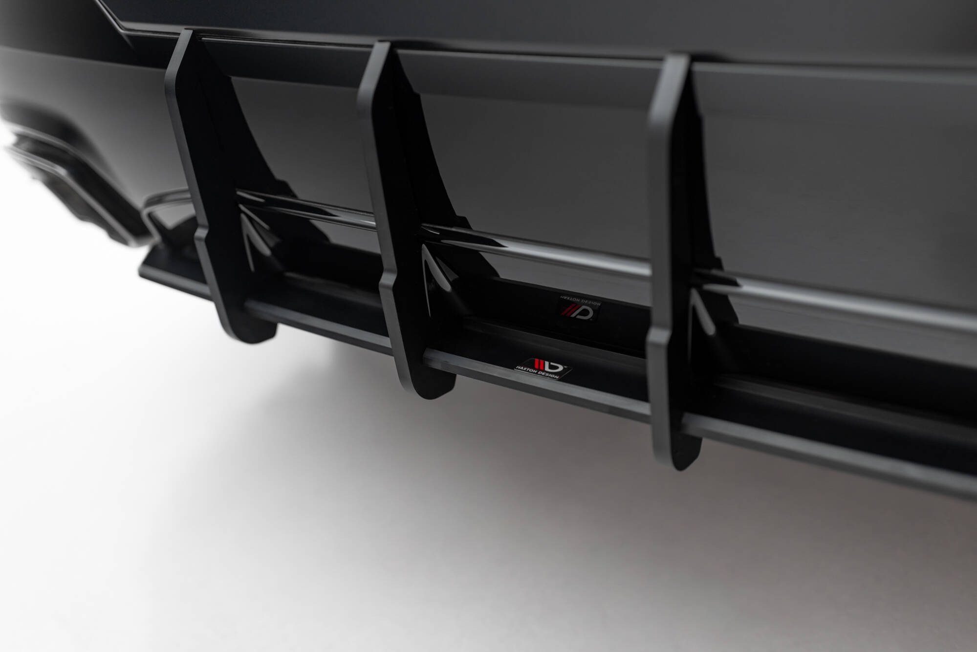 Street Pro Achterdiffuser BMW 4 M-Pack / M440i G22 / G23 Maxton Glanzend zwart