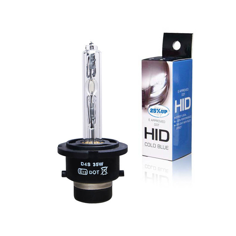 HID-Xenon bulb D4S 5000K 25% UP + E-Mark, single piece
