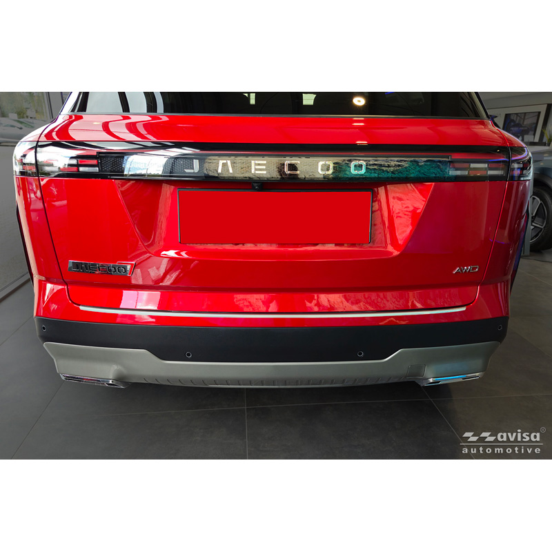 Avisa Stainless Steel Rear Bumper Protector  Jaecoo J7 2024- - Silver