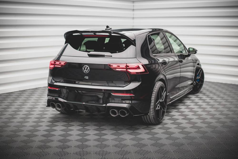 Zijdiffuser Volkswagen Golf 8 R Maxton Glans Zwart