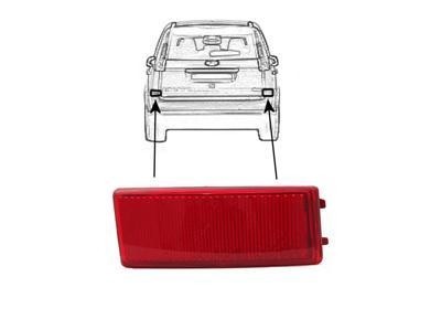 reflector in achterbumper, links Ford C-max, 2003-2007