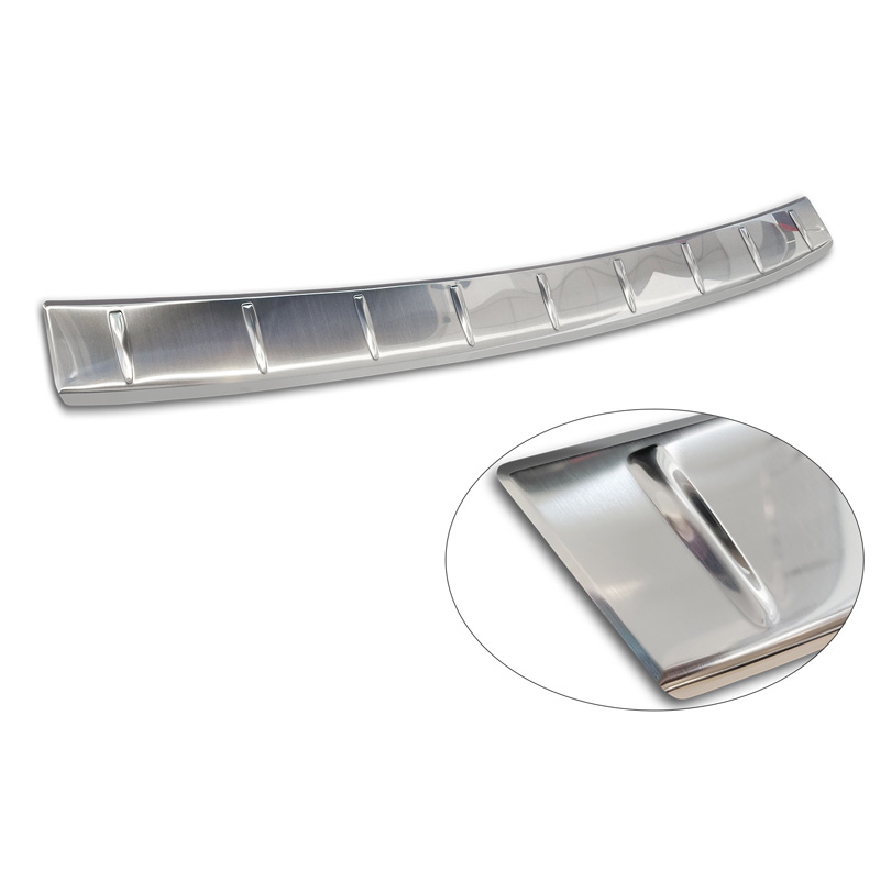 Stainless Steel Rear bumper protector  Volkswagen ID.7 2023- 'Ribs'