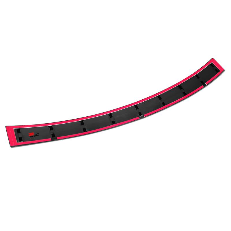 Zwart RVS Achterbumperprotector  Mazda 6 III (GJ) Combi 2012- 'STRONG EDITION'