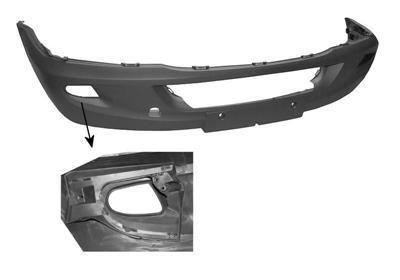 voorbumper, met mistlampgaten Mercedes Sprinter, 2006 -