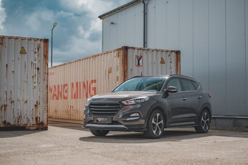 Voorspoiler Hyundai Tucson MK.3 Glanzend Zwart