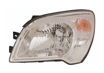 koplamp, H4, wit knipperlicht, links, 03/2008-Kia Sportage, 2004