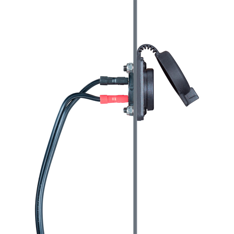 OptiMate PORT O-97P12 - MagCode Clip Paneelmontage - Magnetische acculader aansluiting - 12V