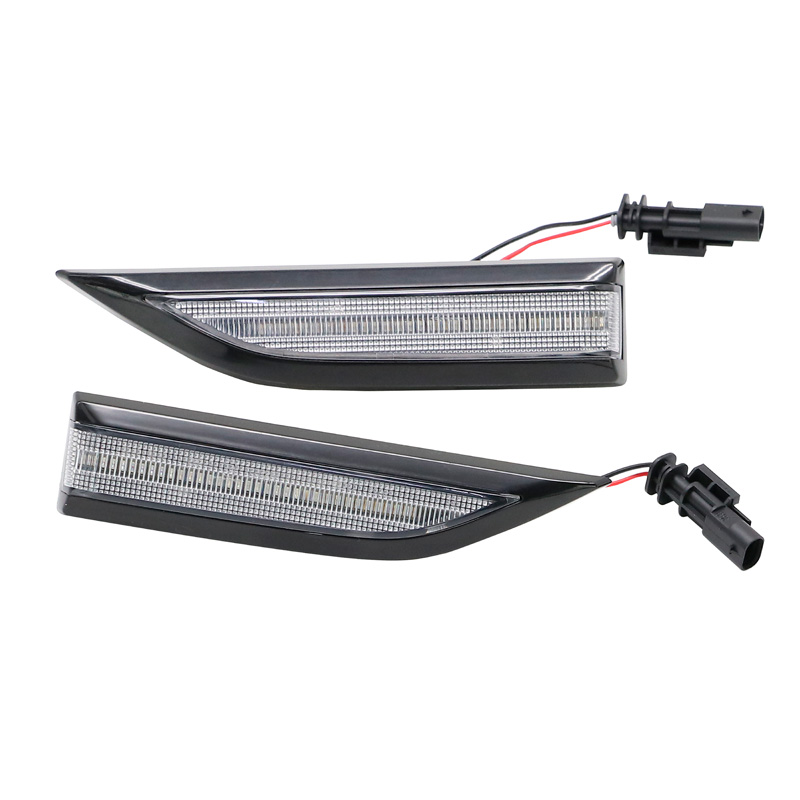 Set LED Side Indicators  Volkswagen Transporter T6 2015-2020 - White - incl. Dynamic Running Light