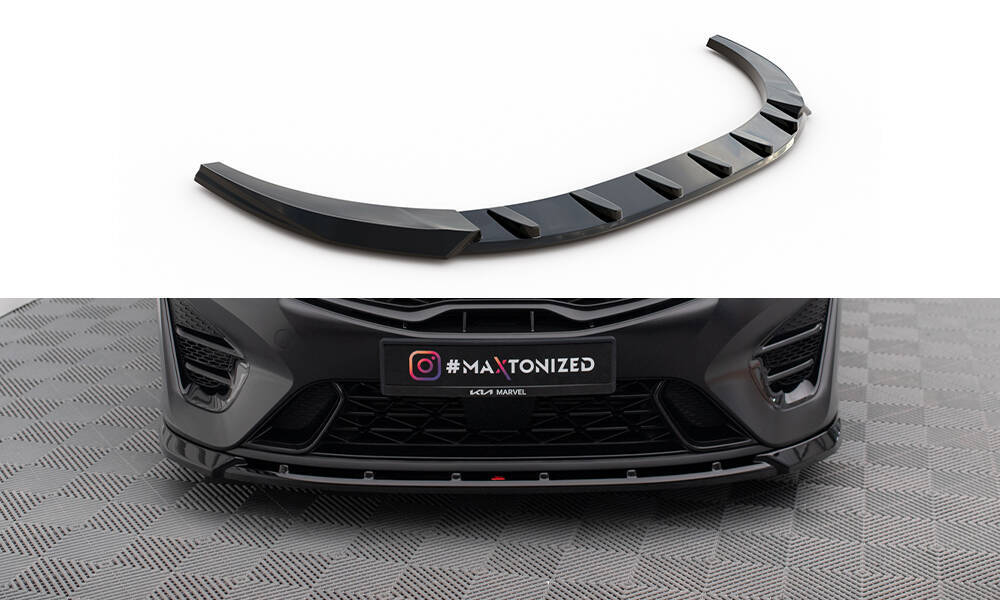 Voorspoiler V.2 Kia Proceed GT FL Maxton Street Pro Glans Zwart