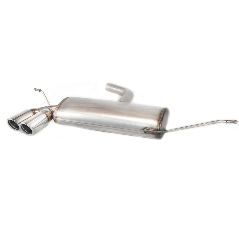 Stainless steel Sport exhaust  Volkswagen Scirocco III HB 1.4TSi 90/118kW/2.0TDI 103kW 2008-2013 2x 70mm