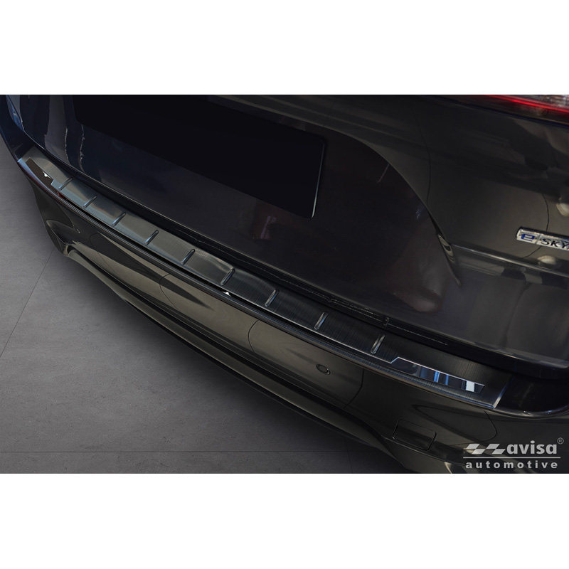 Avisa Black Stainless Steel Rear bumper protector  Mazda CX-60 (KH_) 2022- 'Shadow Premium'