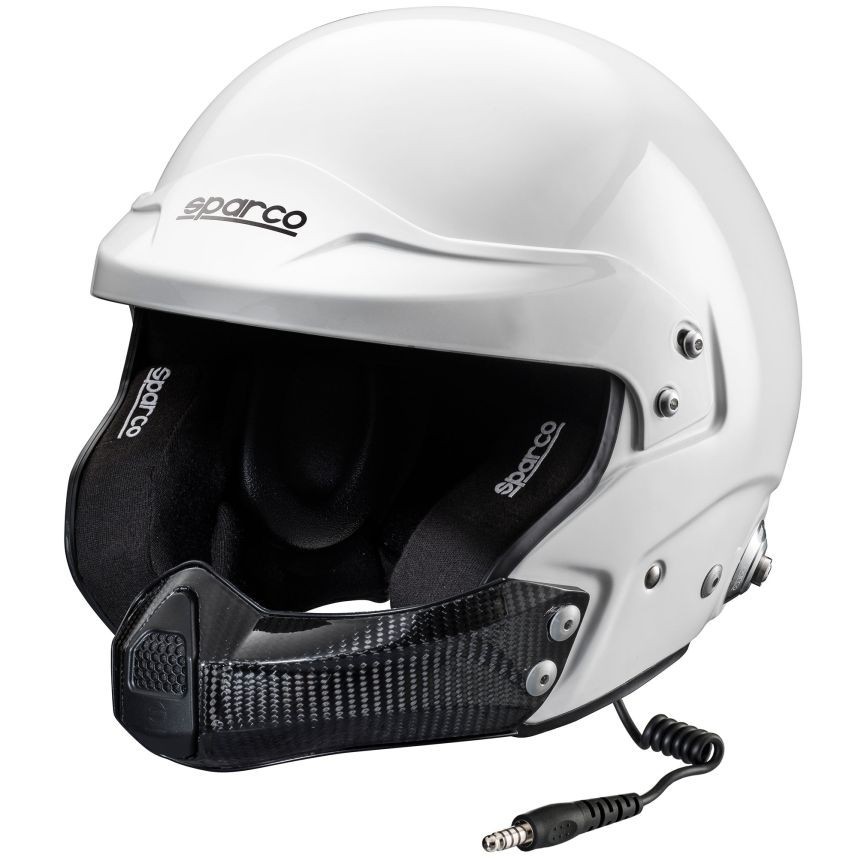 Sparco Helm Air Pro RJ-5i Wit met Intercom