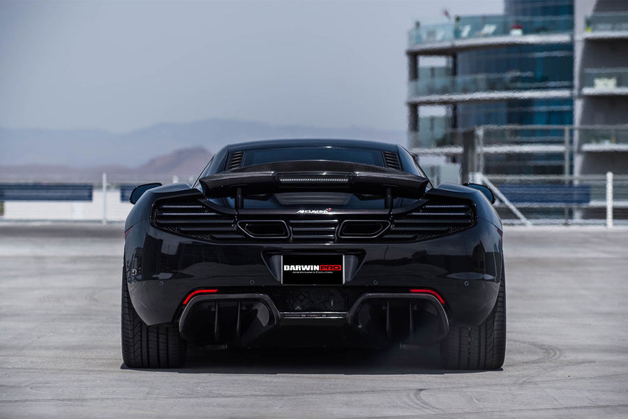 McLaren 650s/12C BKSS Style Carbon Spoiler 2011-2017