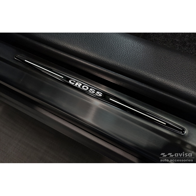 RVS Instaplijsten  Toyota Corolla Cross 2020- 'Cross' 4-delig