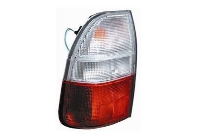 achterlicht, witte knipper, incl fittingdeel, links, 2002-Mitsub