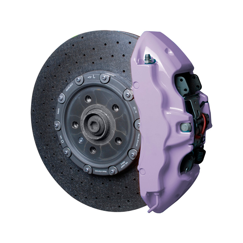 Foliatec Brake Caliper Lacquer Set - Soft Violet (Pastel) - 3 Components