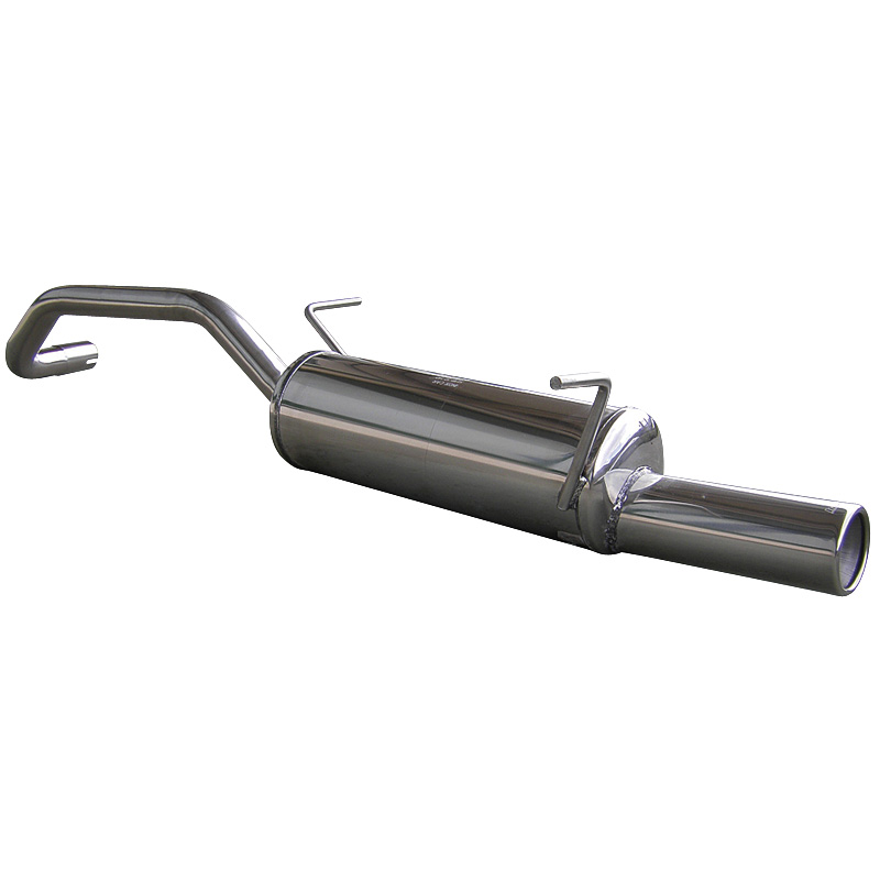 100% Inox Sport Exhaust  Seat Ibiza 6L 1.4 16v (100HP) 2002- 80mm