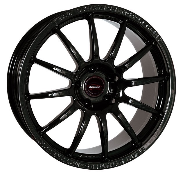 Team Dynamics Pro Race 1.2 7.5x17 5x120 ET 50 Glans Zwart