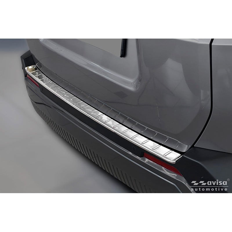 Avisa Stainless Steel Rear Bumper Protector  Toyota RAV4 VI (XA6) 2026- - Silver