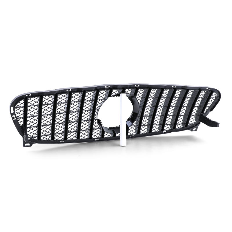 Grill Mercedes GLA X156 13-16 Glanzend Zwart