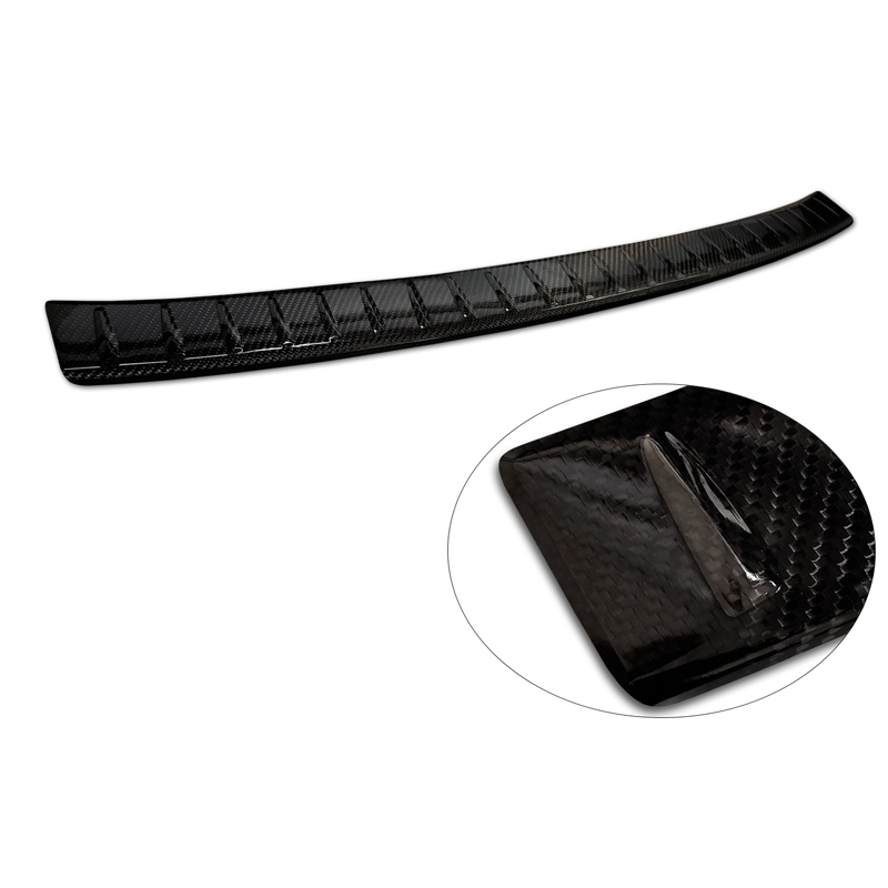 Echt 3D Carbon Achterbumperprotector  Mercedes GLC II (X254) 2022- 'Ribs