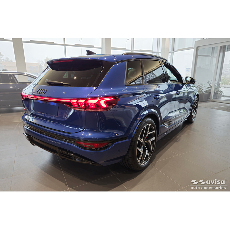 Avisa Zwart RVS Achterbumperprotector  Audi Q6 e-tron (GFB) 2024- 'Shadow Premium'