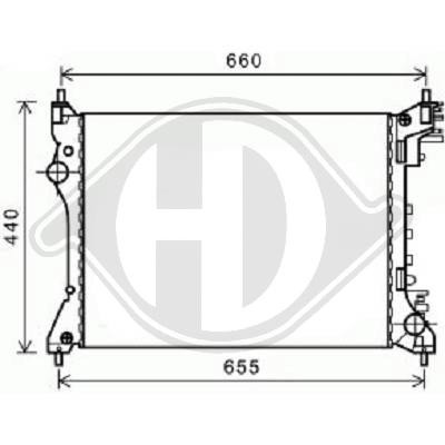 Radiator MITO 08->> 540x415x16