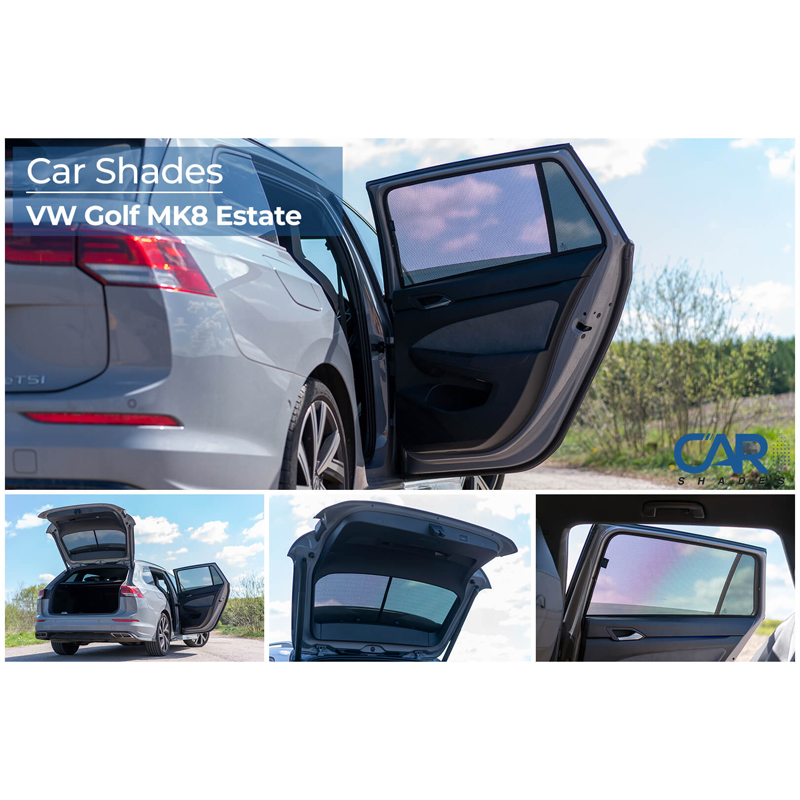 Set Car Shades  Volkswagen Golf VIII Variant 2020- (6-pieces)