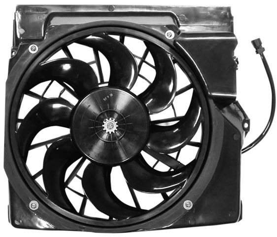 VOOR ZET FAN BMW E36 90->> NIET TD/TDS voor AIRCO/6 CYL.