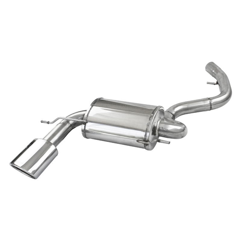 100% Inox Sport Exhaust  Audi RS Q3 2.5 TFSi 310HP 2014- 1x150x105mm Oblique
