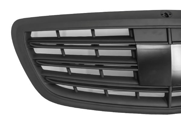 Grill Mercedes W222 S65 Design Mat Zwart