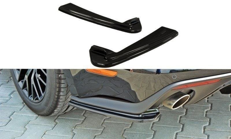 Achterzij Spoilers Ford Mustang GT Mk6 Glanzend Zwart