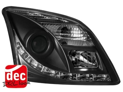 DAYLINE Headlights Opel Vectra C 02-08/05 black