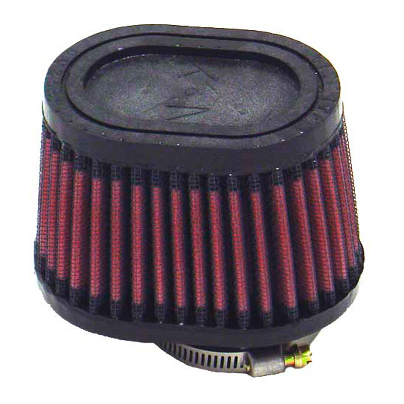 K&N Universal Oval/Conical Air Filter 44mm offset flange, 102mm base, 89mm top, 70mm height (RU-2450)