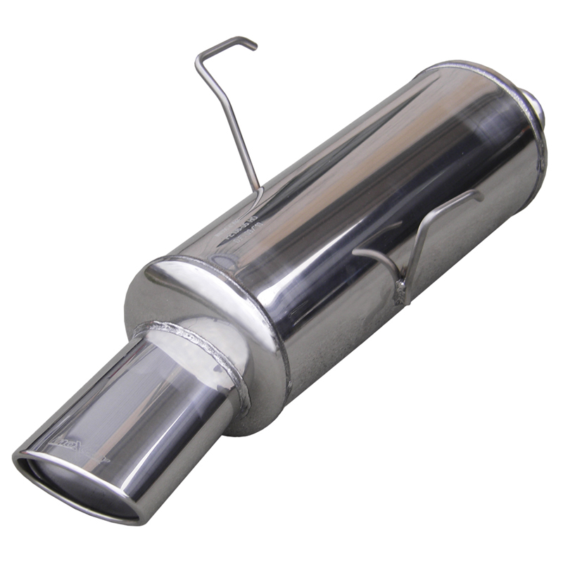 100% Inox Sport Exhaust  Peugeot 106 1.1 (60HP) 1996- 120x80mm