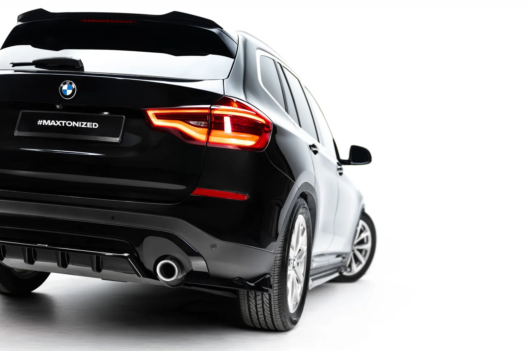 Zijdiffuser BMW X3 G01 Glans Zwart
