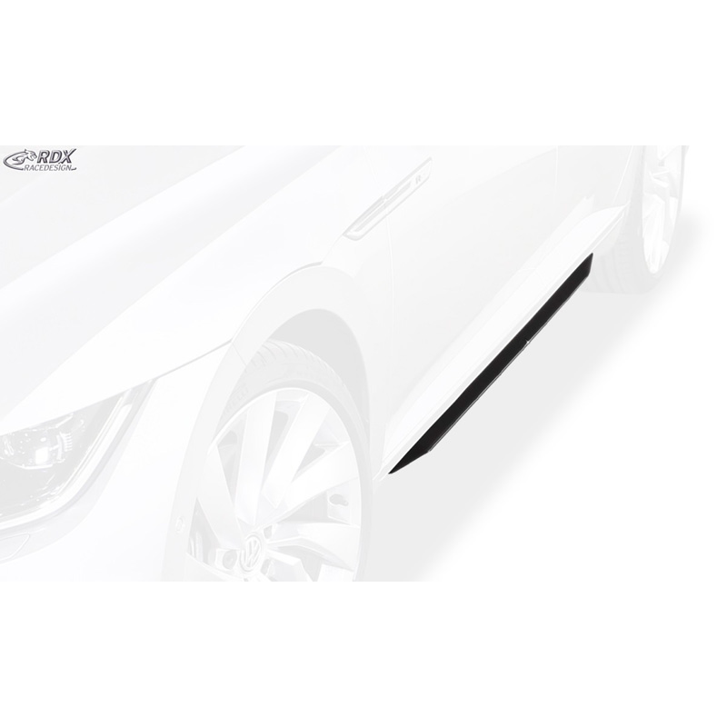 Side skirts 'Slim'  Volkswagen Arteon 2017- incl. Shooting Brake 2020- (ABS glossy black)