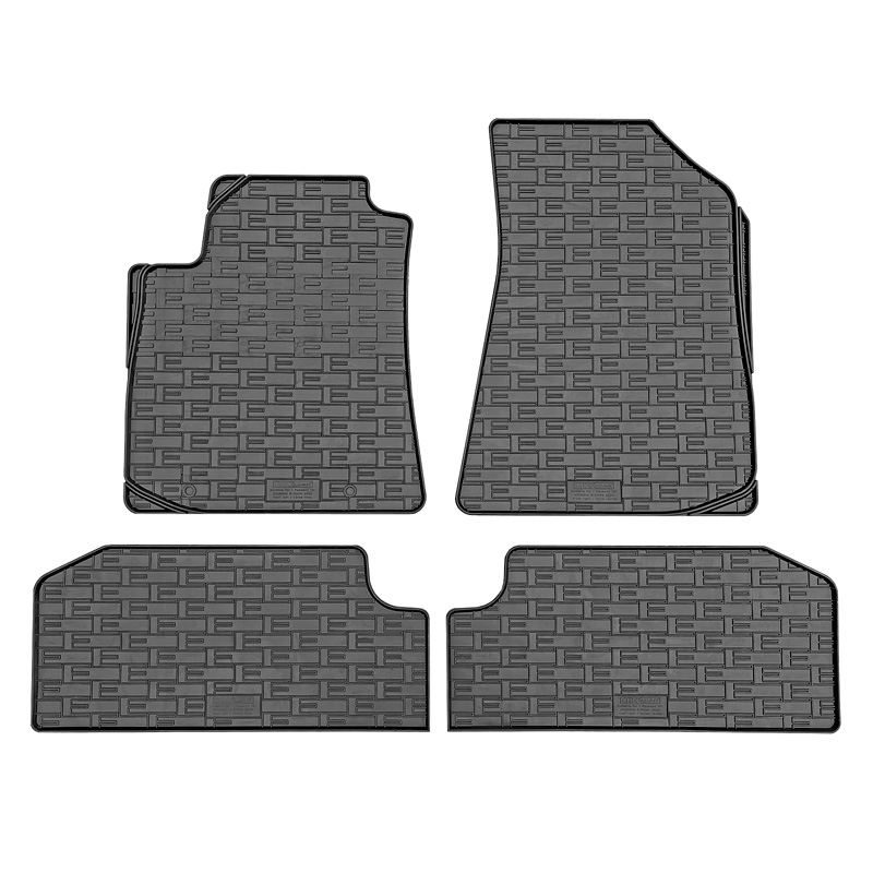 Rubber matten  Hyundai e-Kona II (EV) 2023- (4-delig + montagesysteem)