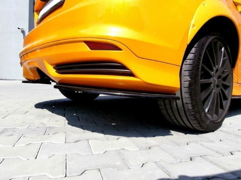 Achterzij Spoilers Ford Focus ST Mk3 Hatchback Glanzend Zwart
