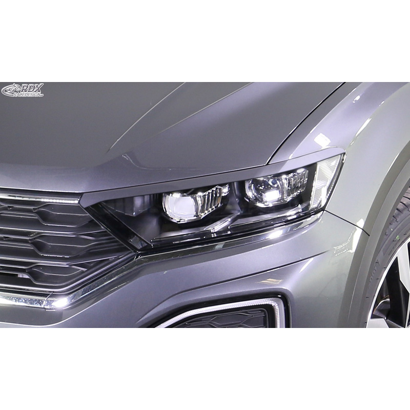 Koplampspoilers  Volkswagen T-Roc (A1) 2017-2021 (ABS)