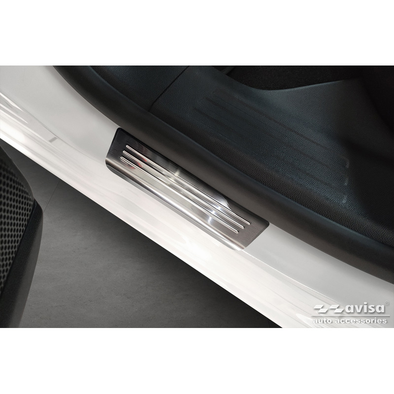 RVS Instaplijsten  Opel Mokka II 2020- 'Lines' - 4-delig