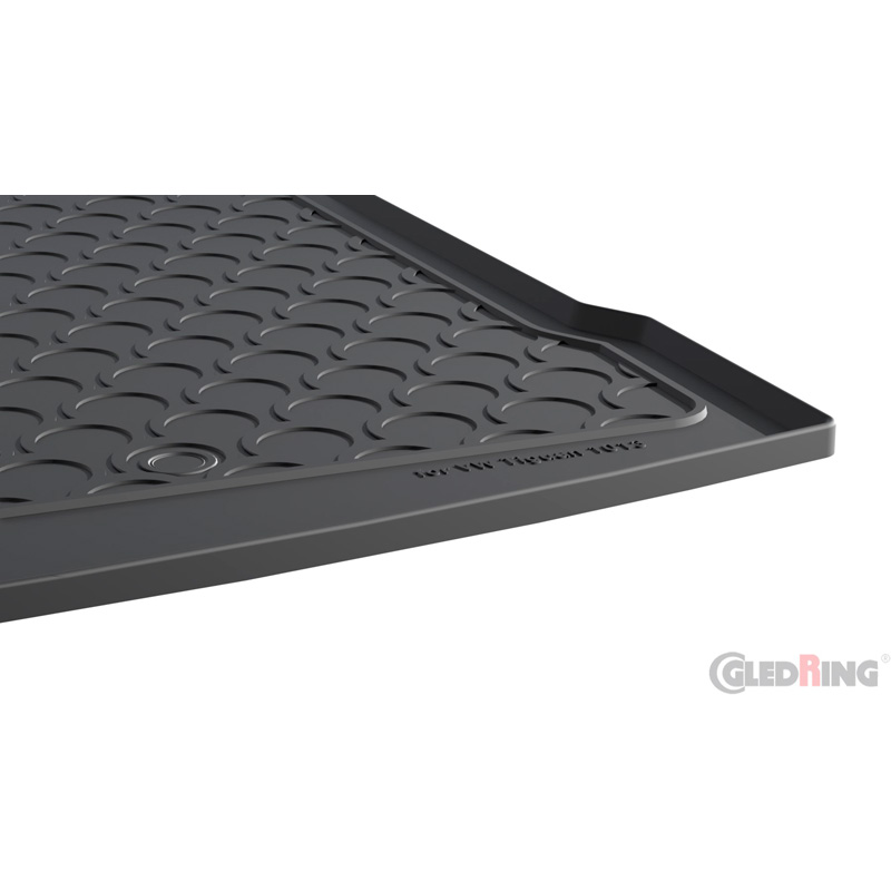 Rubbasol (Rubber) Trunk mat  Volkswagen Tiguan II 2016-2024 excl. e-Hybrid (5-Persons) (Upper floor)