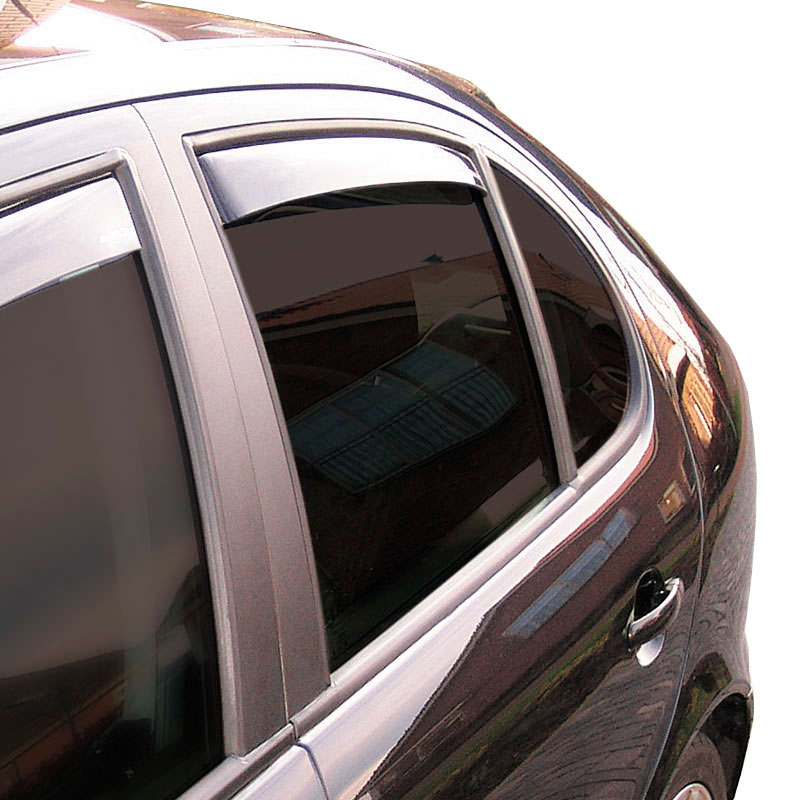 Zijwindschermen Master Dark (achter)  Toyota Auris 5 deurs 2013-