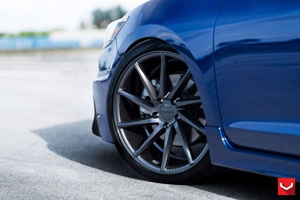 Vossen CVT 9.0x20 5x114 ET38 Gloss Graphite Flat Face