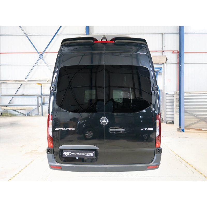 Motordrome Roof spoiler  Mercedes Sprinter (H2) 2006-2018 & 2018- / Volkswagen Crafter (H2) 2006-2016 (PU)