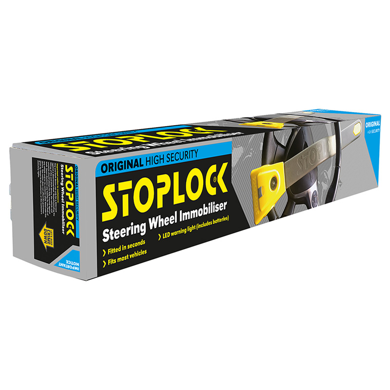 Stoplock Original - Steering Wheel Lock with LED