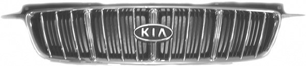 Radiator Grill CARENS 00-02 Chroom