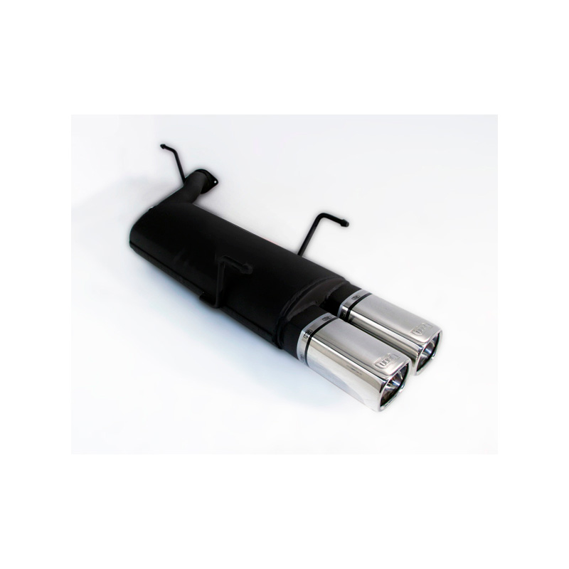 Sport exhaust  Opel Vectra B Facelift HB/Sedan 1.6 16V 74kW/1.8 16V 92kW/2.0 16V 100kW 1999-2002 2x 80x65mm