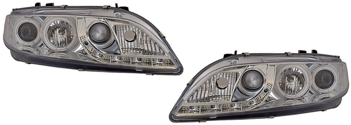 Koplampen Mazda 6 02-08 HELDER/chrome