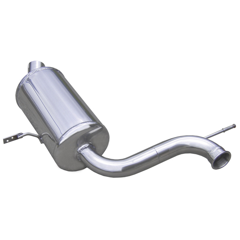 100% Inox Sport Exhaust 'Central'  Renault Megane III RS 2.0T (250HP) 2010- (Ø70mm)